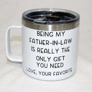 Being My Father In Law Coffee Mug - Father In Law Birthday Gift - Gift For Him